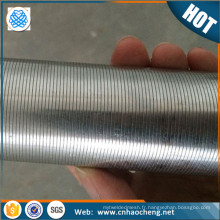 Stainless steel johnson wedge wire screen filter tube/ deep well filter screen pipe